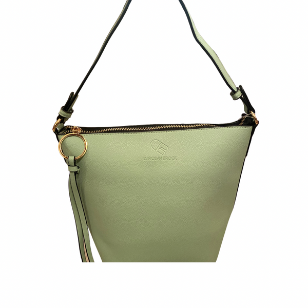 Ms. Bobbie 2pc Bucket bag-Green