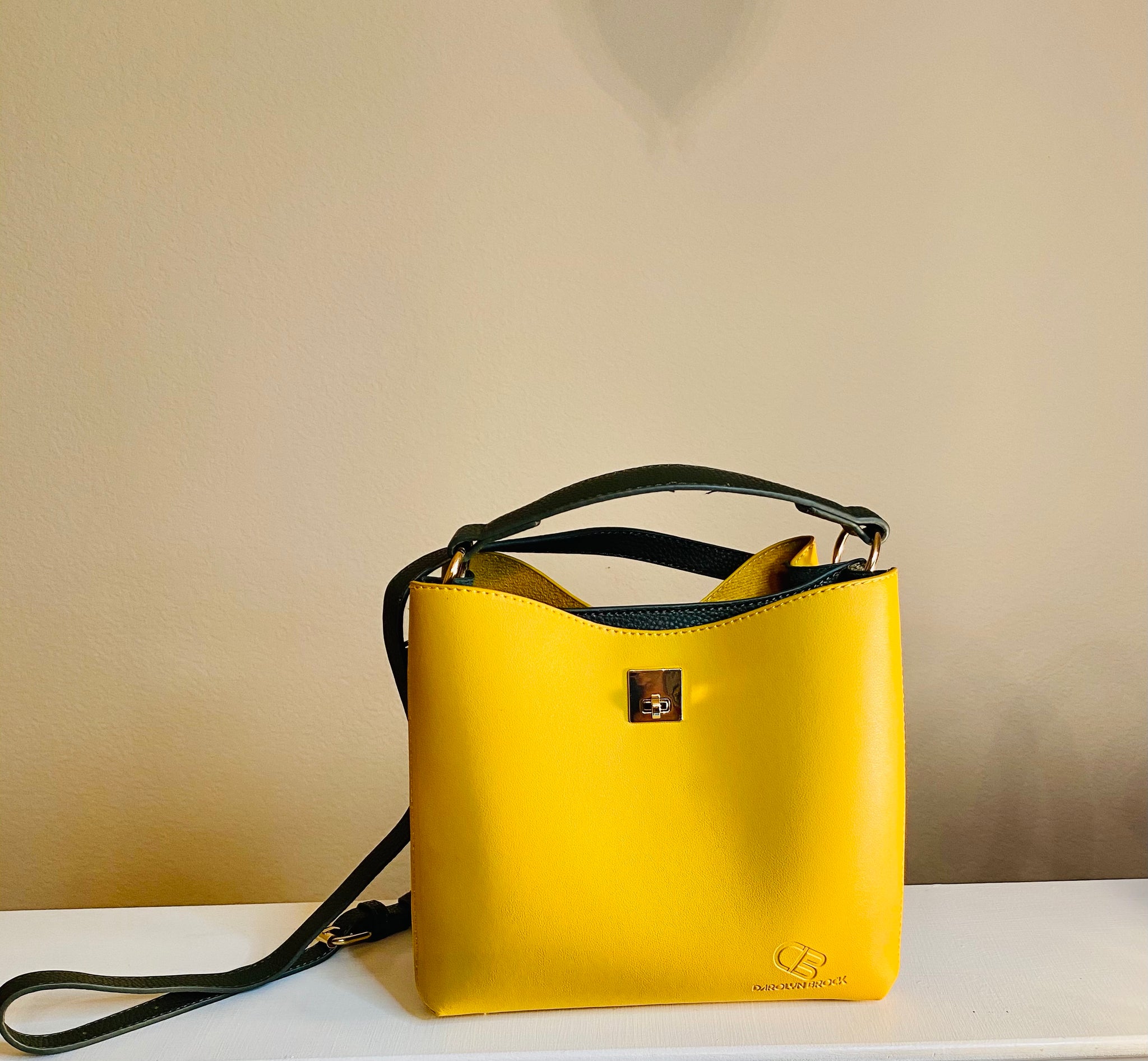 Cierra Bucket Bag-Yellow